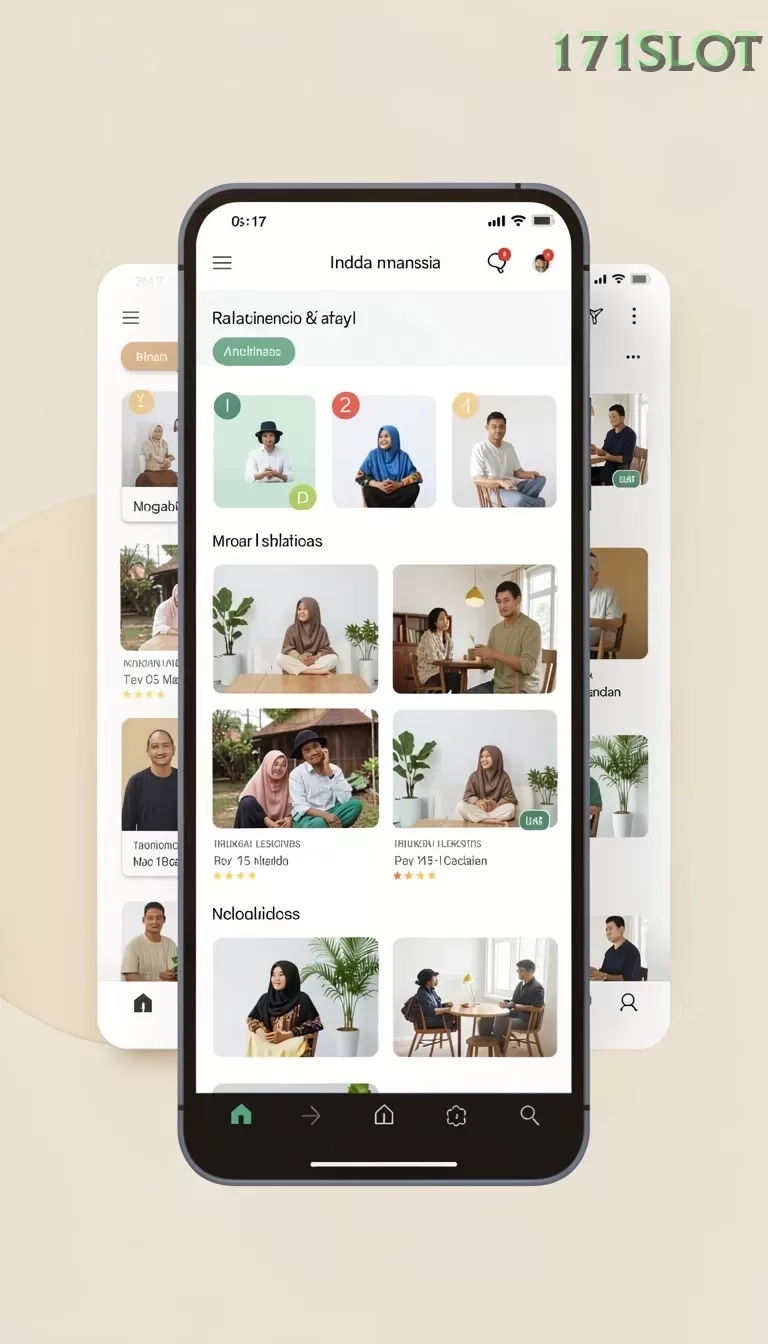 Cuplikan layar SVIPWINS — menu navigasi