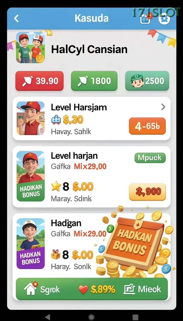 Cuplikan layar SIAP108 — halaman utama