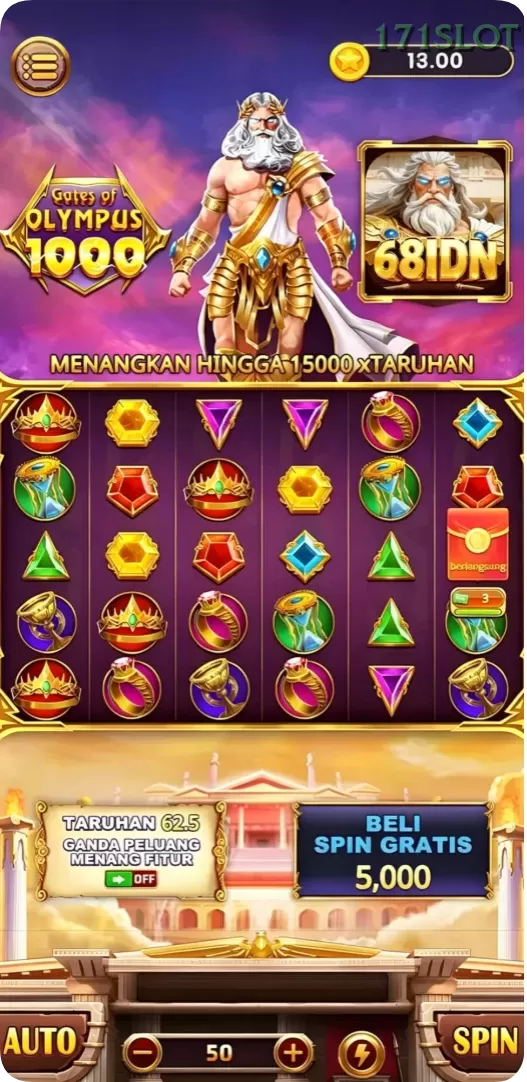Cuplikan layar ANDARA88 — halaman utama