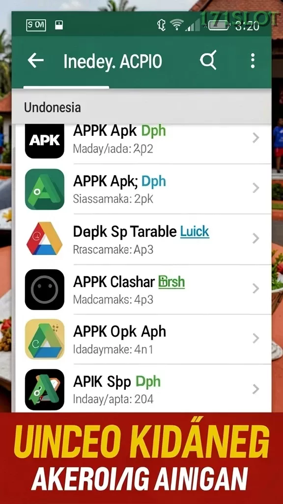 Cuplikan layar ANDARA88 — aktivitas